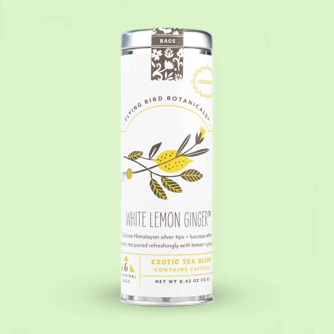 Té White Lemon Ginger