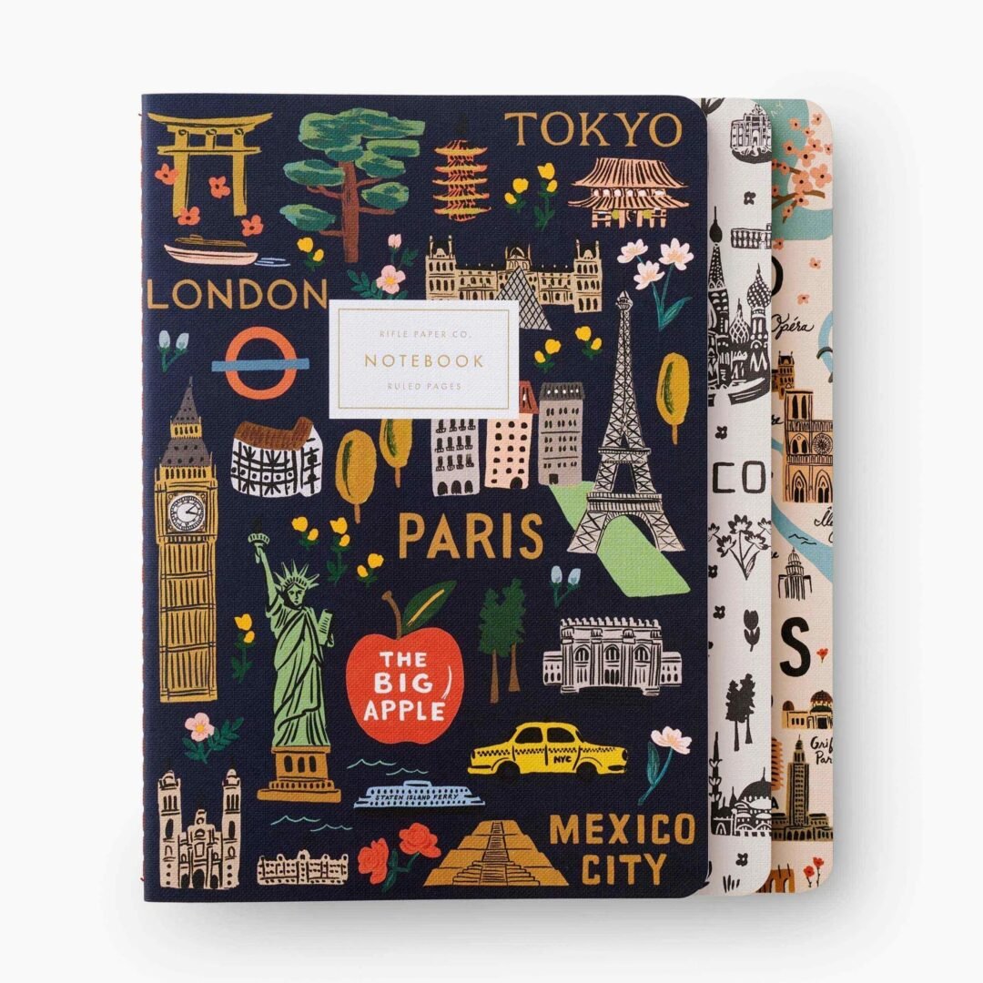 Trío de Notebooks Bon Voyage